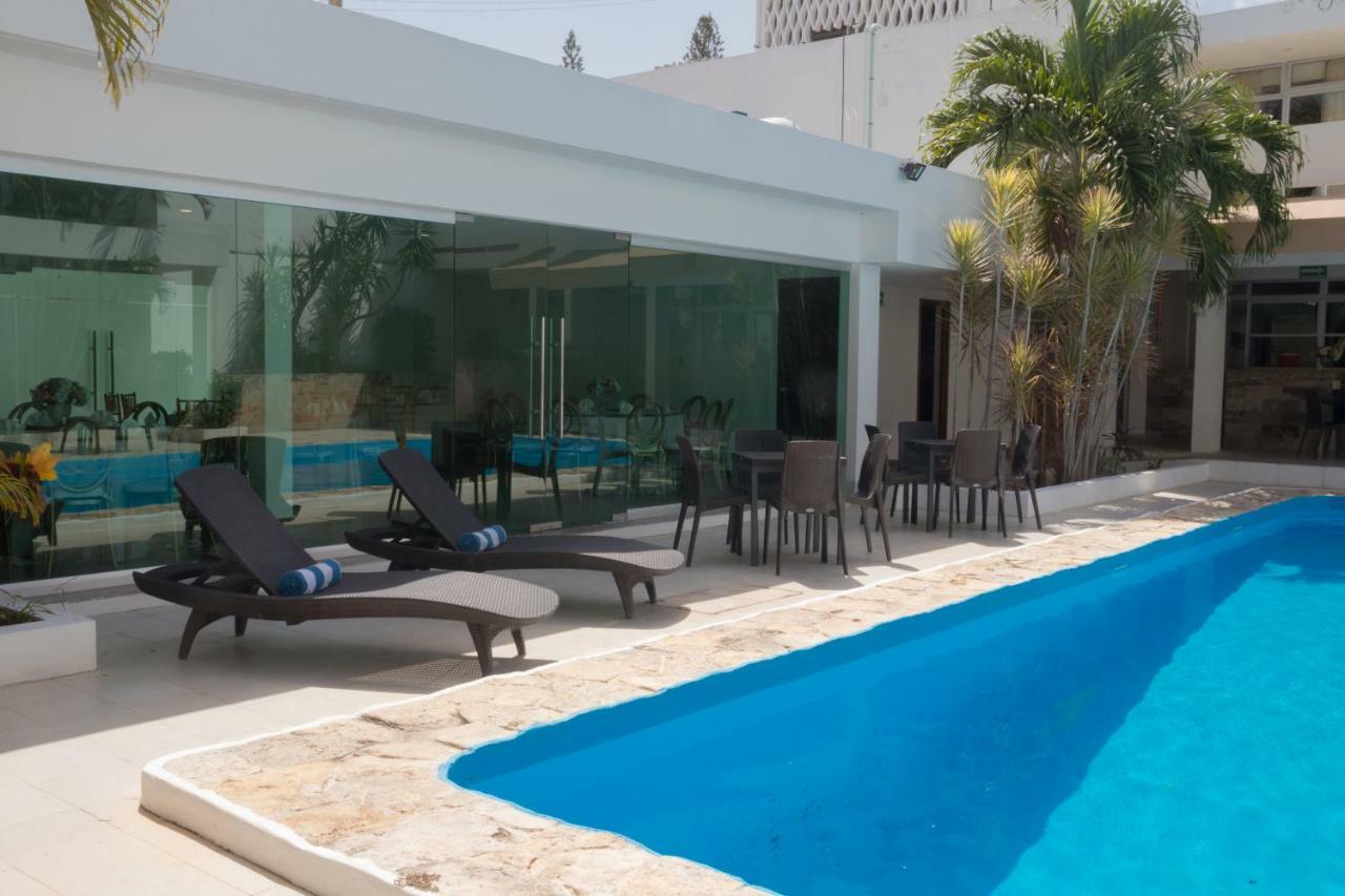 Nonna Mia Hotel Campeche Bagian luar foto